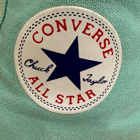 Converse Chuck Taylor All Star High Top Beach Glass Green Sneakers - Picture 4 of 16